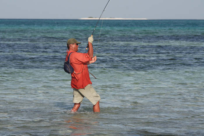 Fishing Bonefish in Arrecife Alacranes